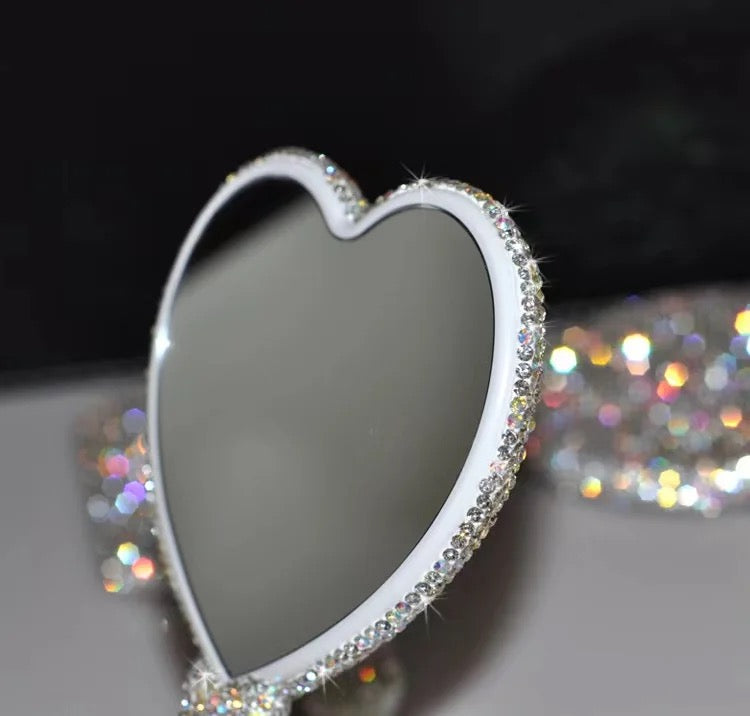 Diamond Heart Mirror