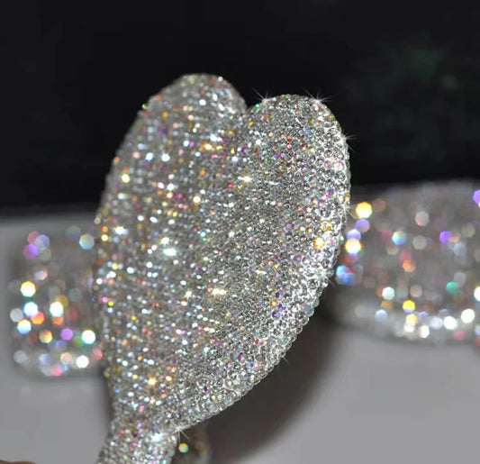 Diamond Heart Mirror