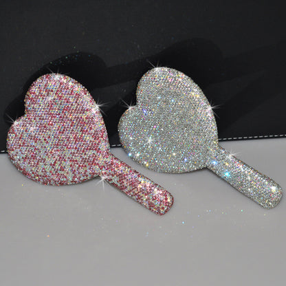 Diamond Heart Mirror